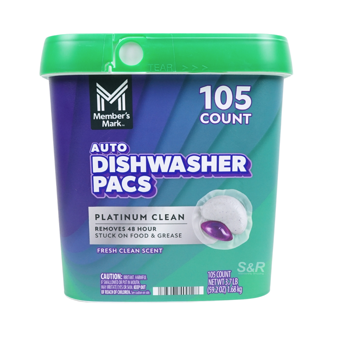 Member's Mark Fresh Clean Auto Dishwasher Pacs 1.68kg